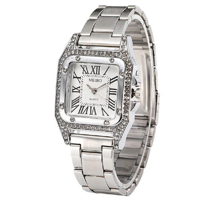 Unique Vintage Rectangular Dial Face Watch Alloy Wristwatch with Crystal Stainless Steel Strap Band for Women
Unique Vintage Rectangular Dial Face Watch Alloy Wristwatch with Crystal Stainless Steel Strap Band for Women