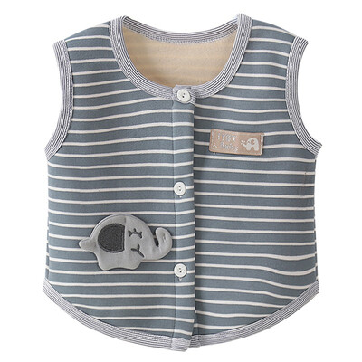 Autumn Winter Children Baby Vest 3M-4Y Fashion Casual Cartoon Stripes Cotton Soft Warm Vest Boy Girl Waistcoat 4Colors
Autumn Winter Children Baby Vest 3M-4Y Fashion Casual Cartoon Stripes Cotton Soft Warm Vest Boy Girl Waistcoat 4Colors