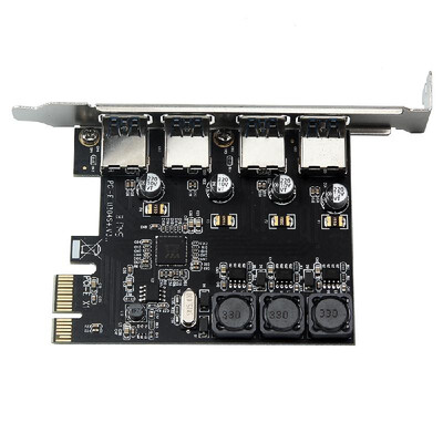 Four Ports USB 30 Super Fast 5Gbps PCI-E Expansion Card PCI Express Adapter Converter Card 6A Power Supply Module For Desktop PC
Four Ports USB 30 Super Fast 5Gbps PCI-E Expansion Card PCI Express Adapter Converter Card 6A Power Supply Module For Desktop PC