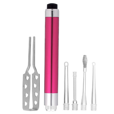 Ear Wax Cleaner Flashlight Earpick Ear Wax Remover LED Ear Curette Spoon Ear Care Tool
Ear Wax Cleaner Flashlight Earpick Ear Wax Remover LED Ear Curette Spoon Ear Care Tool