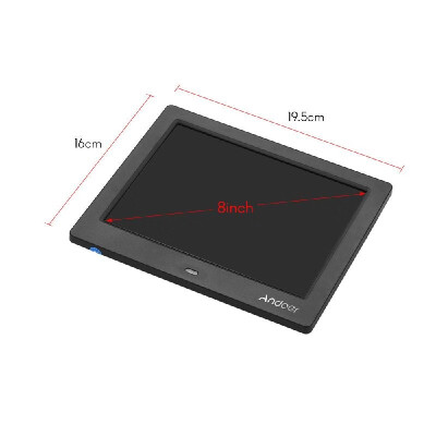 Andoer C805 8 Inches Compact LED Digital Photo Frame Desktop Album 1024 768 43 Supports Music Video Clock Calendar Functions
Andoer C805 8 Inches Compact LED Digital Photo Frame Desktop Album 1024 768 43 Supports Music Video Clock Calendar Functions