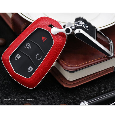 Top Layer Leather Car Key Case Keychain for Cadillac SRX XTS CTS ATS ATS- Car Key Cover Shell Car Accessorie
Top Layer Leather Car Key Case Keychain for Cadillac SRX XTS CTS ATS ATS- Car Key Cover Shell Car Accessorie