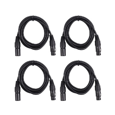 8pcs 66 feet2 meters DMX Stage Light Cable Wires with 3-Pin Signal XLR Male to Female Connection for Moving Head Light Par Light
8pcs 66 feet2 meters DMX Stage Light Cable Wires with 3-Pin Signal XLR Male to Female Connection for Moving Head Light Par Light
