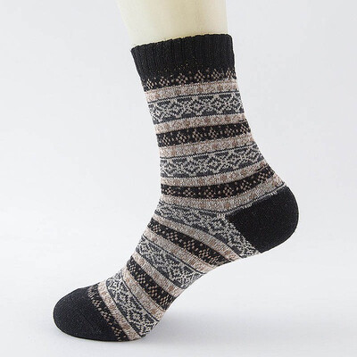 Winter Thick Warm Stripe Wool Socks Casual Calcetines Hombre Sock Business Male Socks
Winter Thick Warm Stripe Wool Socks Casual Calcetines Hombre Sock Business Male Socks