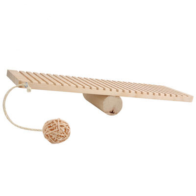 Greensen Durable Funny Wooden Cat Scratching Board Seesaw Scratch Pad Balance Training Toy
Greensen Durable Funny Wooden Cat Scratching Board Seesaw Scratch Pad Balance Training Toy