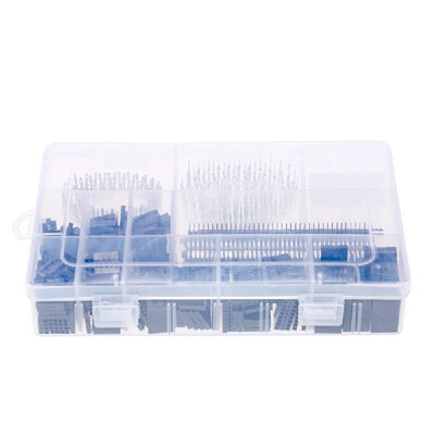 1450PCS 254mm PCB Jumper Wire Pin Header Connector Female Male 40Pin Box Packaging Kit Electronic Components Set for Arduino Dupo
1450PCS 254mm PCB Jumper Wire Pin Header Connector Female Male 40Pin Box Packaging Kit Electronic Components Set for Arduino Dupo