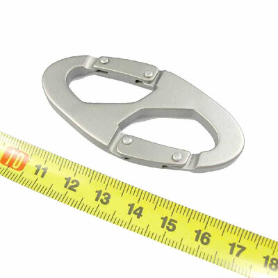 Aluminum Alloy Figure 8 Mountaineering Buckle Snap Multifunctional Hang Buckle Carabiner Keyfob Hanging Keychain Hook Outdoor Acce
Aluminum Alloy Figure 8 Mountaineering Buckle Snap Multifunctional Hang Buckle Carabiner Keyfob Hanging Keychain Hook Outdoor Acce