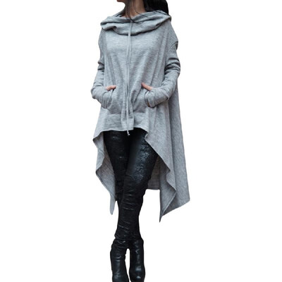 Fashion Women Hoodies Dress Hooded Neck Drawstring Asymmetric Long Sleeves Pullover Casual Sweatshirt
Fashion Women Hoodies Dress Hooded Neck Drawstring Asymmetric Long Sleeves Pullover Casual Sweatshirt