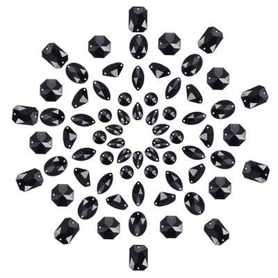 PH PANDAHALL 70 Pcs 7 Styles Black Crystal Acrylic Sew on Rhinestone Flatback Sewing Stones
PH PANDAHALL 70 Pcs 7 Styles Black Crystal Acrylic Sew on Rhinestone Flatback Sewing Stones