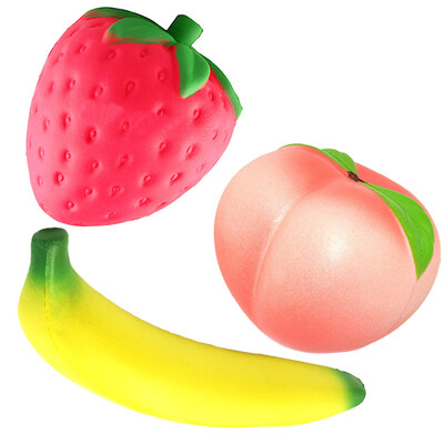 Gotoamei Slow Rebound Simulation Fruit Oversized Strawberry Banana Decompression Toy
Gotoamei Slow Rebound Simulation Fruit Oversized Strawberry Banana Decompression Toy