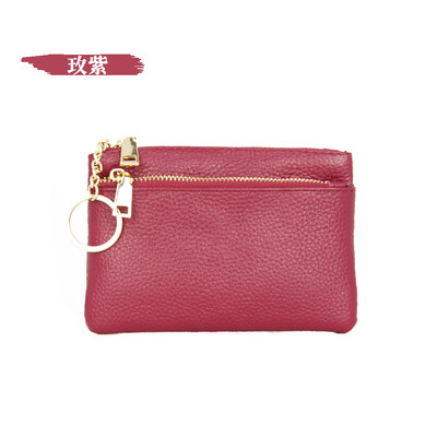 2019 new top layer cowhide Europe&America ladies zipper leather purse leather key ring bag mini coin bag
2019 new top layer cowhide Europe&America ladies zipper leather purse leather key ring bag mini coin bag