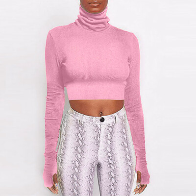 Tailored Women Fashion Solid Fluorescent Turtleneck Slim Long Sleeve Short Blouse Tops
Tailored Women Fashion Solid Fluorescent Turtleneck Slim Long Sleeve Short Blouse Tops