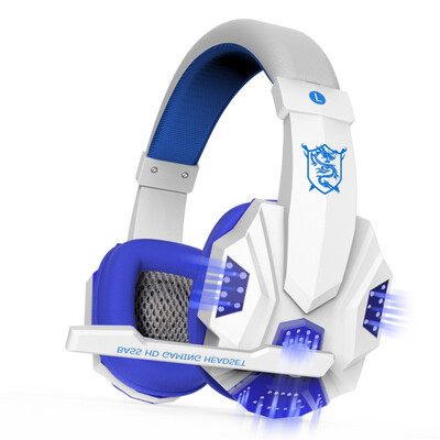 35mm LED USB Gaming Headset Surround Headband Microphone Volume Control Headphone