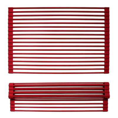 Foldable Stainless Steel Kitchen Dish Drainer Roll Up Over Multipurpose The Sink Dish Drying Rack
Foldable Stainless Steel Kitchen Dish Drainer Roll Up Over Multipurpose The Sink Dish Drying Rack