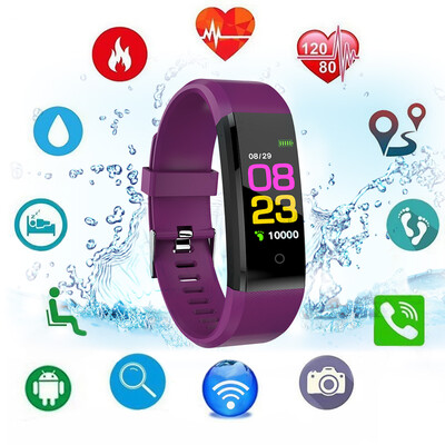 115PLUS Color Smart Band Bracelet Sport Fitness Tracker 096in TFT Display Heart Rate Sleep Monitor Call Reminder Pedometer Wristb
115PLUS Color Smart Band Bracelet Sport Fitness Tracker 096in TFT Display Heart Rate Sleep Monitor Call Reminder Pedometer Wristb