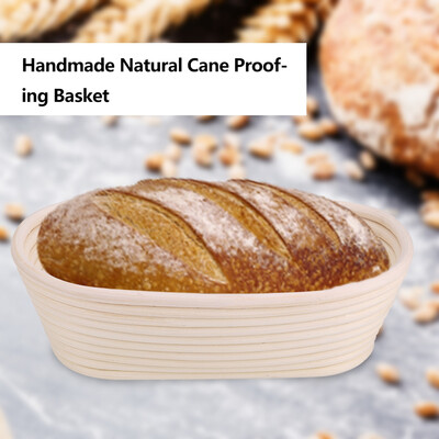 Greensen Handmade Unbleached Natural Cane Banneton Proofing Basket Dough Bread Baking Kit
Greensen Handmade Unbleached Natural Cane Banneton Proofing Basket Dough Bread Baking Kit