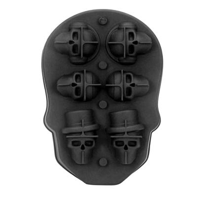1pc 3D Skull Silicone Ice Cube Tray Mold 6-Cavity Bar DIY Mould Ice Maker
1pc 3D Skull Silicone Ice Cube Tray Mold 6-Cavity Bar DIY Mould Ice Maker