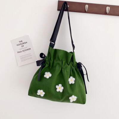 Tailored Women Canvas Messenger Bag Flower Large Shoulder Bag Cute Crossbody Shopping Bag
Tailored Women Canvas Messenger Bag Flower Large Shoulder Bag Cute Crossbody Shopping Bag