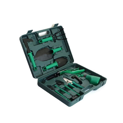 510Pcs Compact Garden Tool Set Vegetable Flower Herb Gardening Hand Tools Kit with Carrying Case
510Pcs Compact Garden Tool Set Vegetable Flower Herb Gardening Hand Tools Kit with Carrying Case