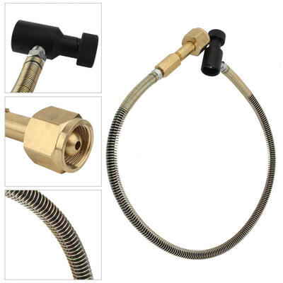 Greensen Paintball Hose Paintball Coil Remote Hose Line with Quick Disconnect Slide Check
Greensen Paintball Hose Paintball Coil Remote Hose Line with Quick Disconnect Slide Check