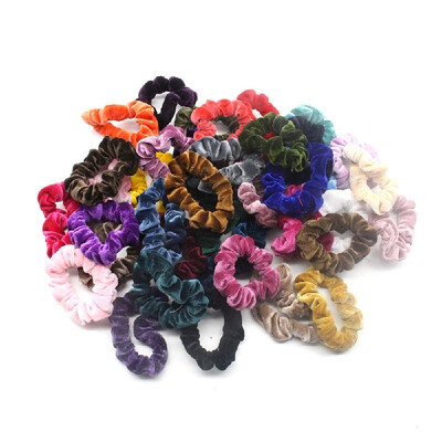 40Pcs Multi-color Flannelette Hair Scrunchies Elastic Hair Bands Women Ponytail Hair Accessories
40Pcs Multi-color Flannelette Hair Scrunchies Elastic Hair Bands Women Ponytail Hair Accessories