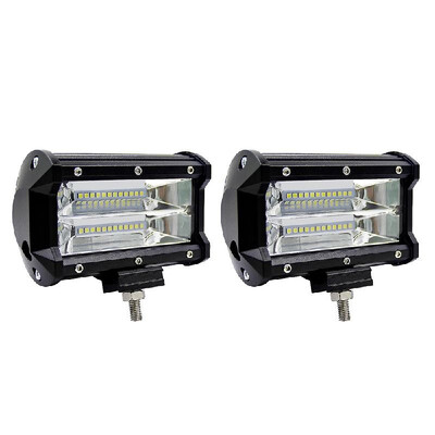 2Pcs 5inch 72W LED Light Bar Spot Beam Work Light Driving Fog Light Road Lighting for Jeep Car Truck SUV Boat Marine
2Pcs 5inch 72W LED Light Bar Spot Beam Work Light Driving Fog Light Road Lighting for Jeep Car Truck SUV Boat Marine