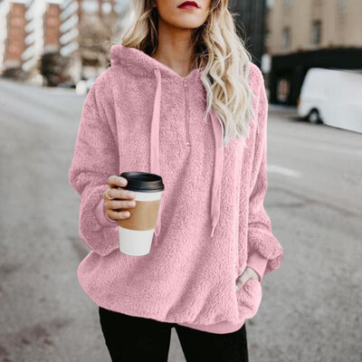Fashion Women Oversized Warm Fluffy Hoodies Fleeces Solid Color Long Sleeve Pullover Tops Outerwear Sweatshirt
Fashion Women Oversized Warm Fluffy Hoodies Fleeces Solid Color Long Sleeve Pullover Tops Outerwear Sweatshirt