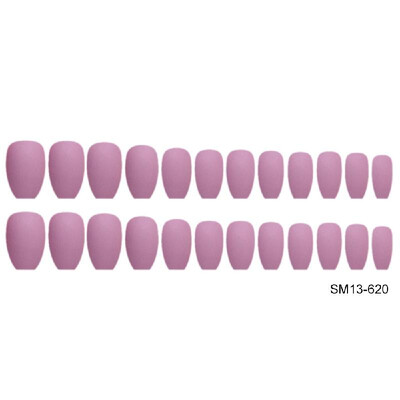 24pcs Colorful Coffin Nails Matte False Nails Frosted Press On Nails Full Cover Medium Ballerina Artificial Nails Art Tips
24pcs Colorful Coffin Nails Matte False Nails Frosted Press On Nails Full Cover Medium Ballerina Artificial Nails Art Tips