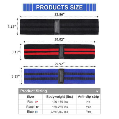 Greensen Resistance Hip Band for Legs&Butt Exercise Fitness Loop Band with Anti-Slip Strips
Greensen Resistance Hip Band for Legs&Butt Exercise Fitness Loop Band with Anti-Slip Strips