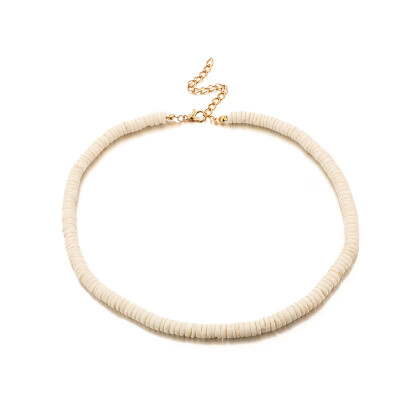Bohemian Hawaii Puka White Clam Shell Necklace Irregular Chips Seashell Choker Necklace Summer Beach Statement Jewelry
Bohemian Hawaii Puka White Clam Shell Necklace Irregular Chips Seashell Choker Necklace Summer Beach Statement Jewelry