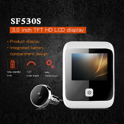 〖Follure〗HD Eye 30 Inch 120 Degree Wide Angle Digital LCD Peephole Eye Ringer Digital
〖Follure〗HD Eye 30 Inch 120 Degree Wide Angle Digital LCD Peephole Eye Ringer Digital