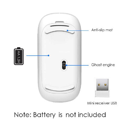 BM05 Wireless Mouse 24GHz Adjustable 1600DPI Ergonomic Design 4 Buttons Portable Mini Mouse for Mac Laptop PC Computer Business T
BM05 Wireless Mouse 24GHz Adjustable 1600DPI Ergonomic Design 4 Buttons Portable Mini Mouse for Mac Laptop PC Computer Business T