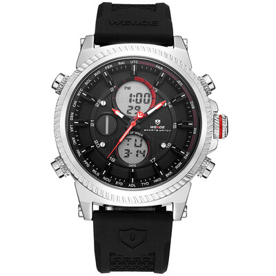 WEIDE WH6403 Quartz Digital Electronic Watch Dual Time Month Date Week Second Minute Hour Display 3ATM Waterproof Timer Business
WEIDE WH6403 Quartz Digital Electronic Watch Dual Time Month Date Week Second Minute Hour Display 3ATM Waterproof Timer Business