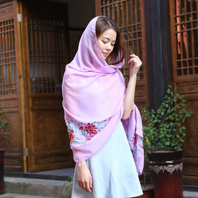 2018 summer new cotton&linen embroidery scarf Nepal retro national wind shawl sunscreen beach towel
2018 summer new cotton&linen embroidery scarf Nepal retro national wind shawl sunscreen beach towel