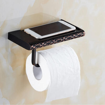 Greensen Double Full Copper Carving Toilet Paper Holder Bathroom Paper Tissue Holder Storage Shelf Rack 
Greensen Double Full Copper Carving Toilet Paper Holder Bathroom Paper Tissue Holder Storage Shelf Rack