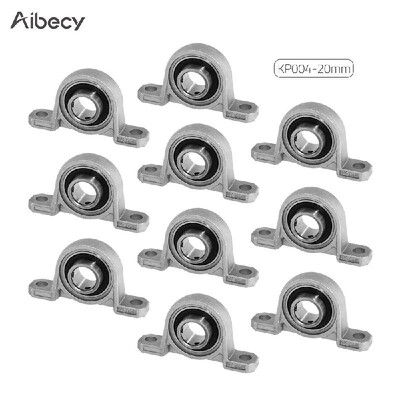 Aibecy Metal Ball Bearing Pillow Block KP004 Mounted Ball Bearings Core Diameter 20mm 3D Printer Accessories Pack of 10pcs
Aibecy Metal Ball Bearing Pillow Block KP004 Mounted Ball Bearings Core Diameter 20mm 3D Printer Accessories Pack of 10pcs