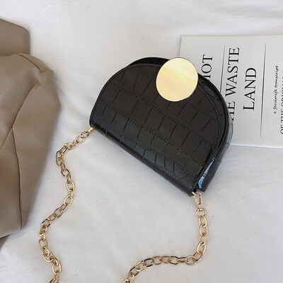 Ins super fire chic bag female 2019 new Korean version of the wild single shoulder slung fashion chain texture saddle bag
Ins super fire chic bag female 2019 new Korean version of the wild single shoulder slung fashion chain texture saddle bag