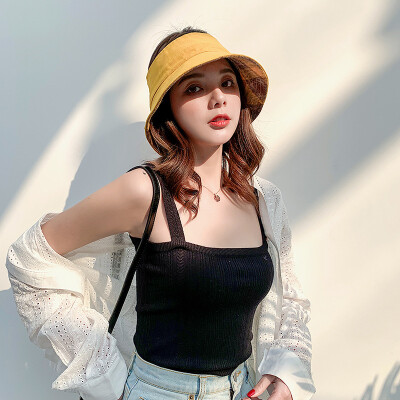 Two-sided Hat Women Korean Sun Hat Sun Protection ins Hat Travel Joker UV Sun Hat in Summer
Two-sided Hat Women Korean Sun Hat Sun Protection ins Hat Travel Joker UV Sun Hat in Summer