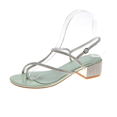 Sandals female summer fairy wind ins tide Joker fashion thick rhinestone ladies high heels
Sandals female summer fairy wind ins tide Joker fashion thick rhinestone ladies high heels