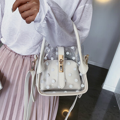 Summer small fresh transparent jelly bag handbag 2019 new fashion handbag net red wild gas Messenger bag
Summer small fresh transparent jelly bag handbag 2019 new fashion handbag net red wild gas Messenger bag
