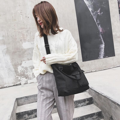 Women Canvas Handbag Shoulder Bag Functional Pockets Large Capacity Tote Messenger Crossbody Bag
Women Canvas Handbag Shoulder Bag Functional Pockets Large Capacity Tote Messenger Crossbody Bag