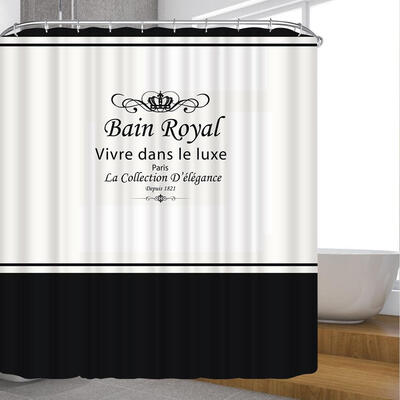Greensen 180180cm Polyester Fiber Imperial Crown Pattern Waterproof Bathroom Shower Curtain with Hook
Greensen 180180cm Polyester Fiber Imperial Crown Pattern Waterproof Bathroom Shower Curtain with Hook