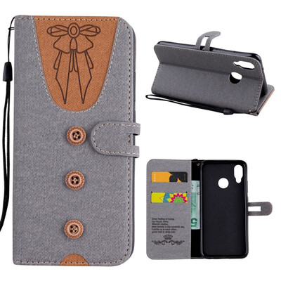 MOONCASE Huawei P20 Lite stitching embossed womens leather case - gray
MOONCASE Huawei P20 Lite stitching embossed womens leather case - gray