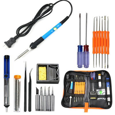 〖Follure〗60W Adjustable Electric Temperature Welding Soldering Iron Tool 8 In Kit 220V
〖Follure〗60W Adjustable Electric Temperature Welding Soldering Iron Tool 8 In Kit 220V