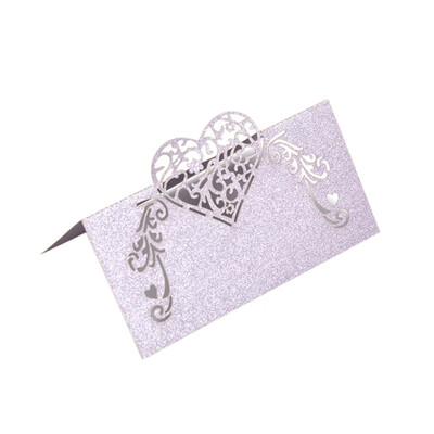 50PCS Love Wedding Seat Card Invitation Card Holiday Day Blessing Greeting Card for Universal Setting the Atmosphere Table
50PCS Love Wedding Seat Card Invitation Card Holiday Day Blessing Greeting Card for Universal Setting the Atmosphere Table