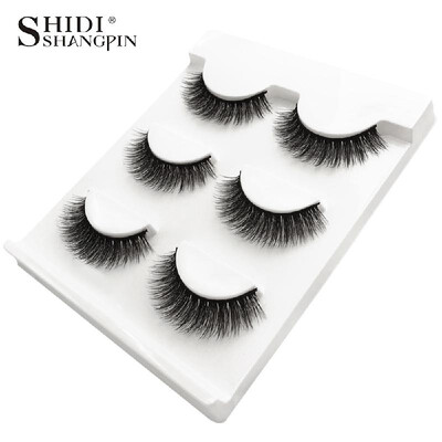 SHIDISHANGPIN 3 Pairs 3D Mink Eyelashes Handmade Natural Cross Long Fake Eye Lashes Extension Wispy False Lashes
SHIDISHANGPIN 3 Pairs 3D Mink Eyelashes Handmade Natural Cross Long Fake Eye Lashes Extension Wispy False Lashes
