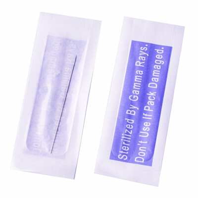 〖Follure〗1Set Mix Sizes Sterile Disposable Eyebrow Needle And Needle Mouth A