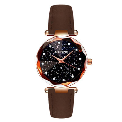Women Fashion Brilliant Starry Night Dial Watch Lady Simple Exquisite Metal Quartz Wrist Watch
Women Fashion Brilliant Starry Night Dial Watch Lady Simple Exquisite Metal Quartz Wrist Watch