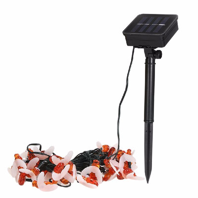 Solar 30 LEDs Bee String Lights Waterproof Outdoor Lights Holiday Festival Decoration Insect Lights with Onoff&Mode Button for Tr
Solar 30 LEDs Bee String Lights Waterproof Outdoor Lights Holiday Festival Decoration Insect Lights with Onoff&Mode Button for Tr