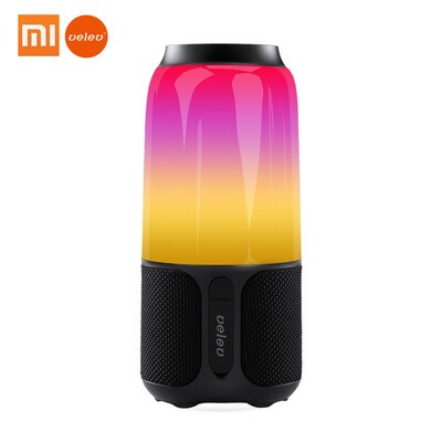 Xiaomi Velev V03 RGB Speaker BT Wireless Stereo Soundbox LED Lamp Colorful Night Light Smart Music Player Audio Portable Loudspeak
Xiaomi Velev V03 RGB Speaker BT Wireless Stereo Soundbox LED Lamp Colorful Night Light Smart Music Player Audio Portable Loudspeak